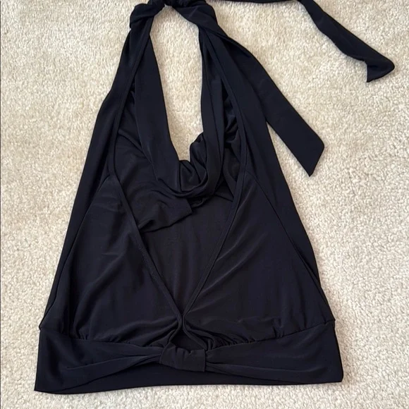 Venus Black Halter Top - Picture 4 of 5